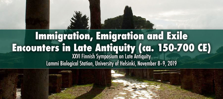 Immigration, Emigration and Exile: Encounters in Late Antiquity (ca. 150-700 CE) lead image