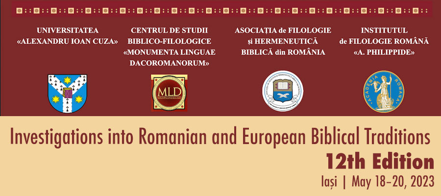 Investigations into Romanian and European Biblical Traditions lead image