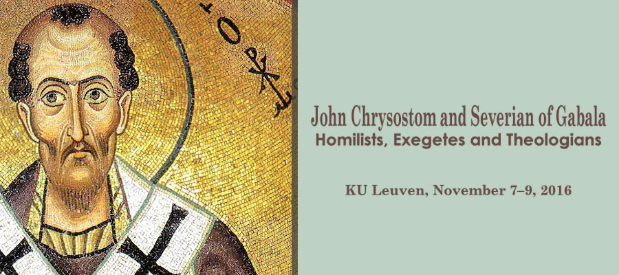 John Chrysostom and Severian of Gabala: Homilists, Exegetes and Theologians lead image