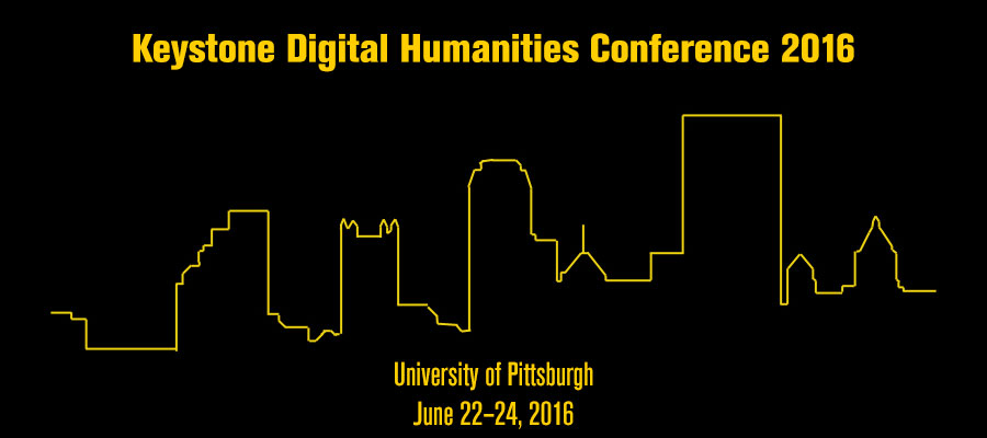 Keystone Digital Humanities Conference 2016 lead image