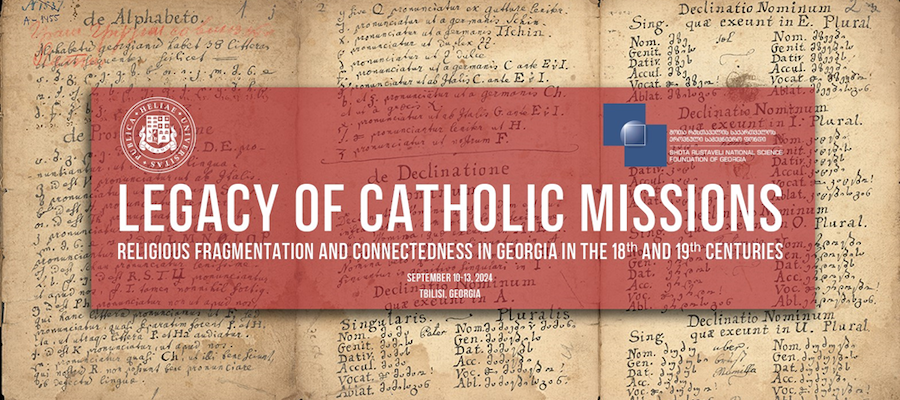 Legacy of Catholic Missions. Religious Fragmentation and Connectedness in Georgia in the 18th and 19th Centuries lead image