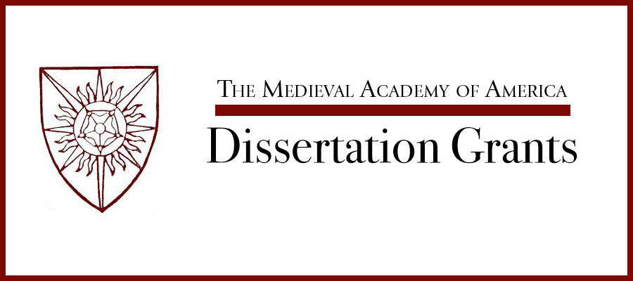 Medieval Academy of America Dissertation Grants, 2023–2024 lead image