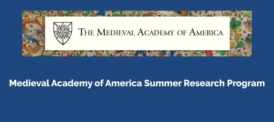 Medieval Academy of America Summer Research Program lead image