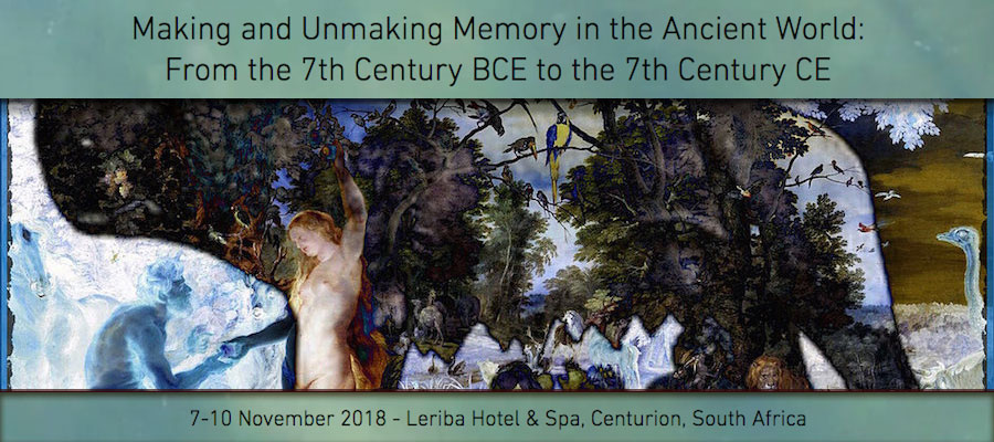 Making and Unmaking Memory in the Ancient World lead image