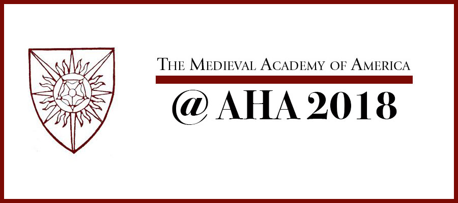 Medieval Academy of America @ AHA 2018 lead image