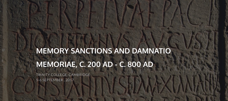 Memory Sanctions and ‘Damnatio Memoriae’ lead image