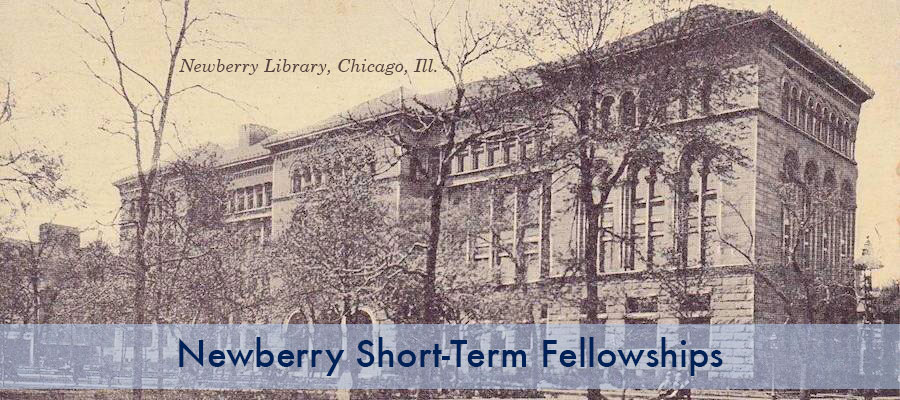 Newberry Library Short-Term Fellowships 2020–2021 lead image