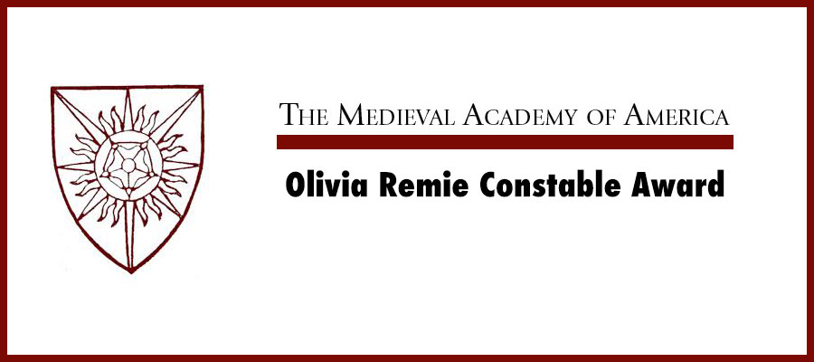 2023 Olivia Remie Constable Award, Medieval Academy of America lead image