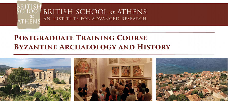 Postgraduate Training Course in Byzantine Archaeology and History lead image