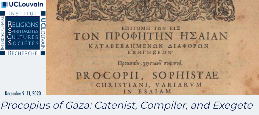 Procopius of Gaza: Catenist, Compiler, and Exegete lead image