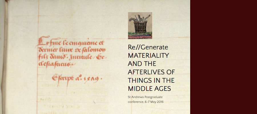 Re/generate: Materiality and the Afterlives of Things in the Middle Ages, 500–1500 lead image