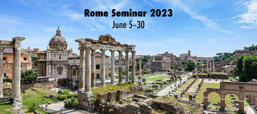Rome Seminar 2023 lead image