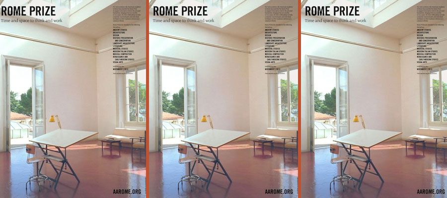 Rome Prize 2017 lead image