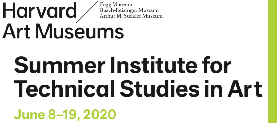 2020 Summer Institute for Technical Studies in Art lead image