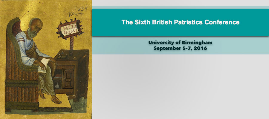 Sixth British Patristics Conference lead image