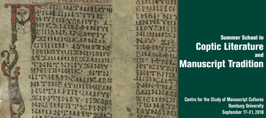 Summer School in Coptic Literature and Manuscript Tradition lead image