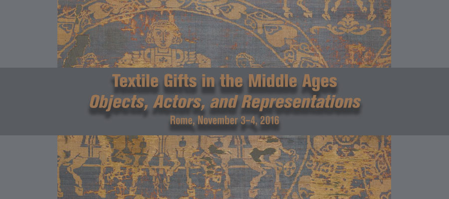 Textile Gifts in the Middle Ages – Objects, Actors, and Representations lead image