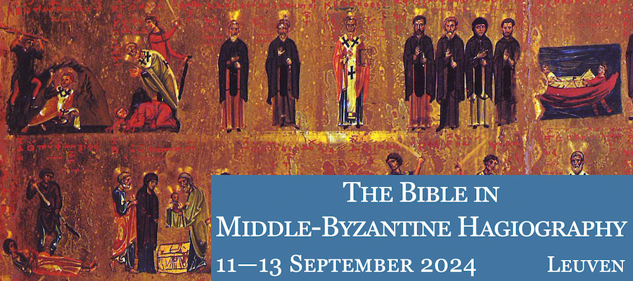 The Bible in Middle Byzantine Hagiography (8th–10th century) lead image