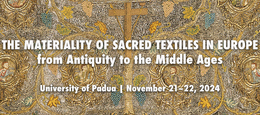 The Materiality of Sacred Textiles in Europe, from Antiquity to the Middle Ages lead image
