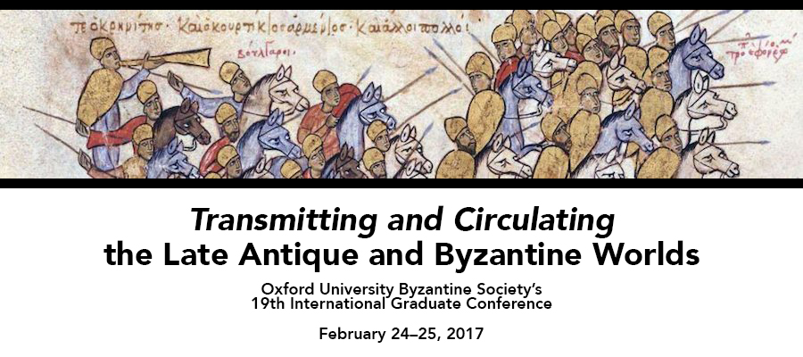 Transmitting and Circulating the Late Antique and Byzantine Worlds lead image