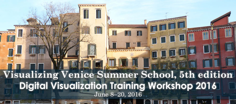 Visualizing Venice Summer School, 5th edition lead image