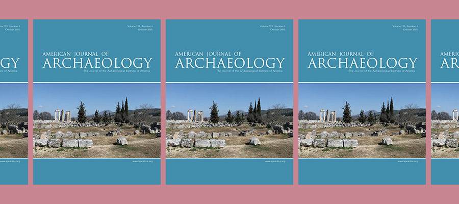 New Issue of American Journal of Archaeology (October 2015) lead image