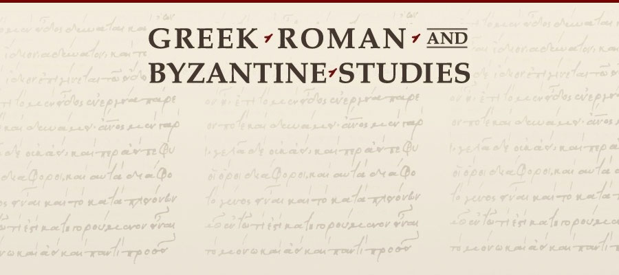 New Issue of Greek, Roman, and Byzantine Studies 57.3 lead image
