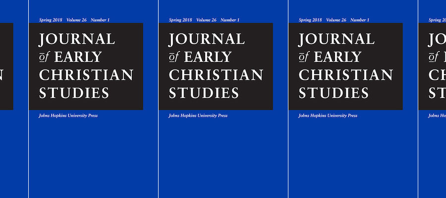 New Issue of Journal of Early Christian Studies (Spring 2018) lead image