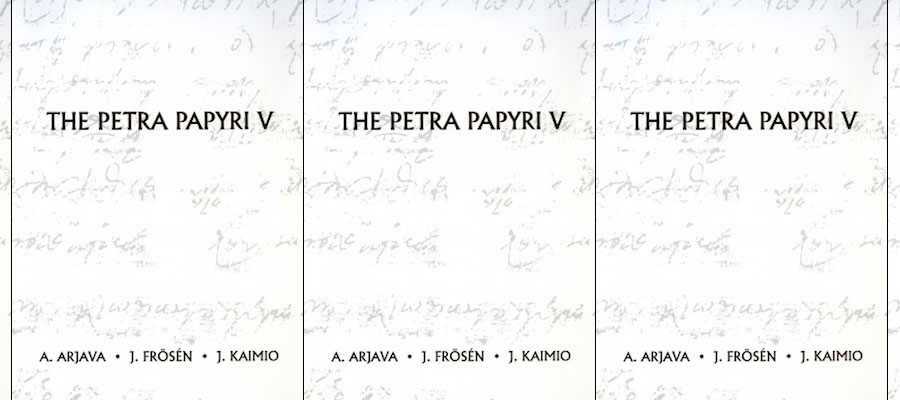 The Petra Papyri, Volume V lead image