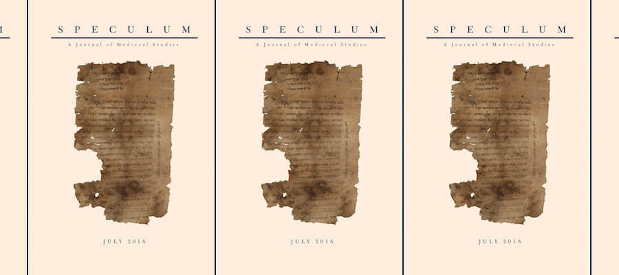 New Issue of Speculum (93.3) lead image