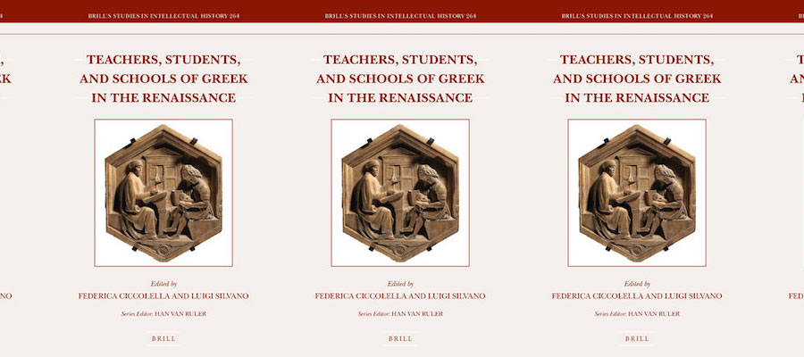 Teachers, Students, and Schools of Greek in the Renaissance lead image