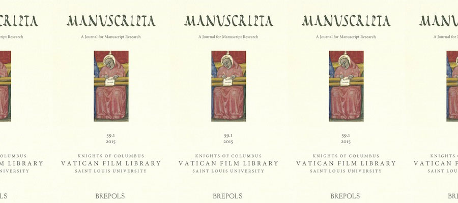 Catalogue of Greek Manuscripts in the US: Part 9 lead image