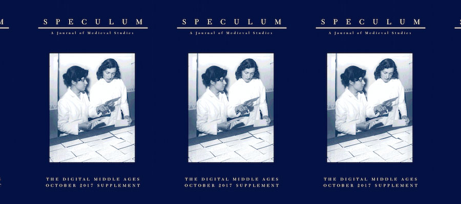 New Issue of Speculum 92.S1 lead image