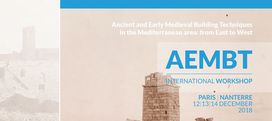 Ancient and Early Medieval Building Techniques in the Mediterranean Area lead image