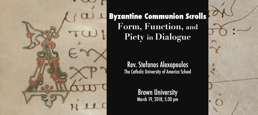 Byzantine Communion Scrolls lead image