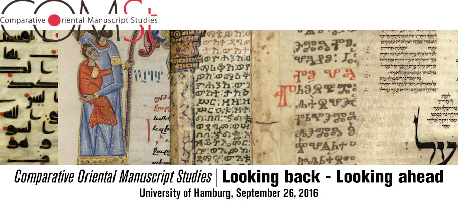 Comparative Oriental Manuscript Studies: Looking Back - Looking Ahead lead image