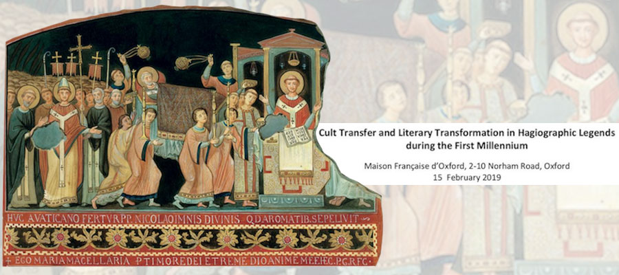 Cult Transfer and Literary Transformation in Hagiographic Legends during the First Millennium lead image