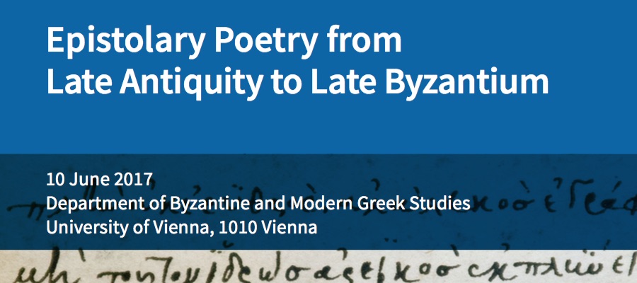 Epistolary Poetry from Late Antiquity to Late Byzantium lead image