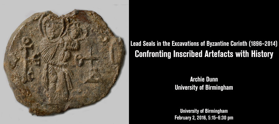 Lead Seals in the Excavations of Byzantine Corinth lead image