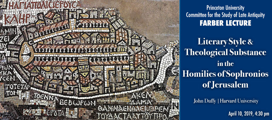 Literary Style and Theological Substance in the Homilies of Sophronios of Jerusalem lead image