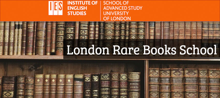Digital Scholarly Editing, 2019 London Rare Books School lead image