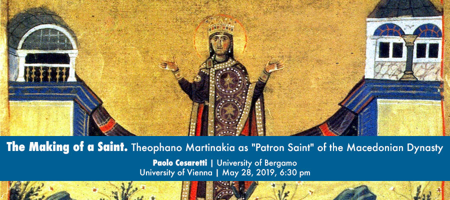 The Making of a Saint. Theophano Martinakia as “Patron Saint” of the Macedonian Dynasty lead image