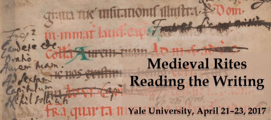 Medieval Rites: Reading the Writing lead image