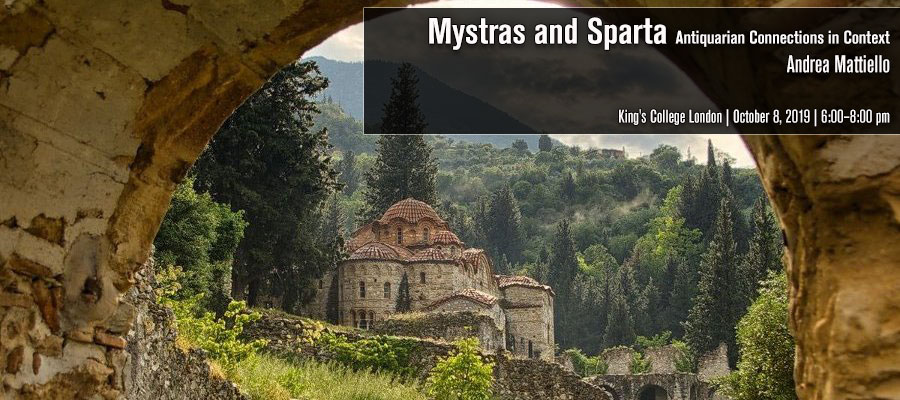 Mystras and Sparta: Antiquarian Connections in Context lead image