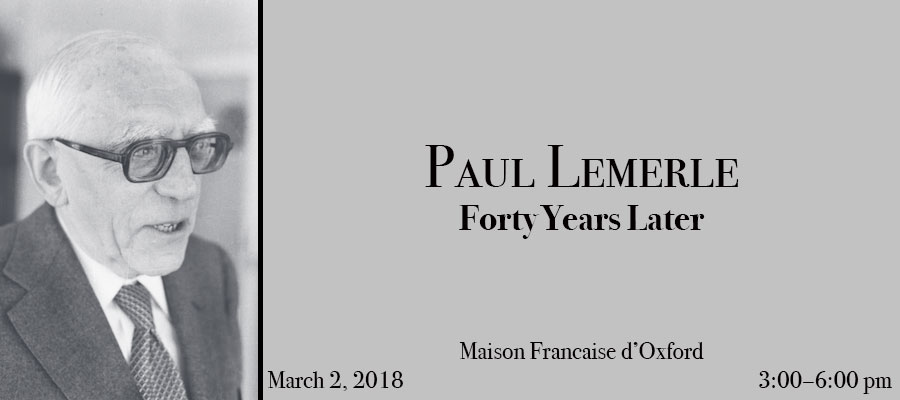 Paul Lemerle, Forty Years Later lead image