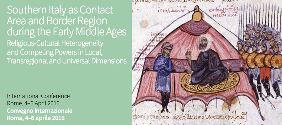 Southern Italy as Contact Area and Border Region during the Early Middle Ages lead image