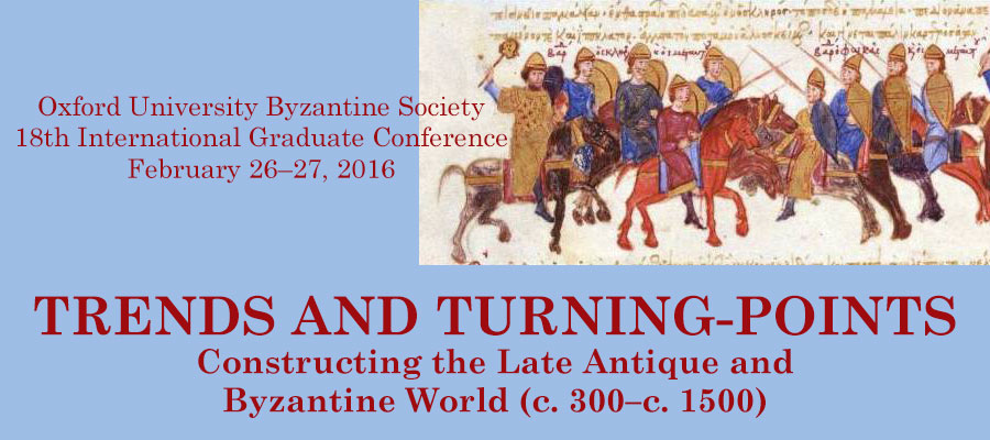 Trends and Turning-Points: Constructing the Late Antique and Byzantine World lead image